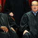 Supreme Court Justice Antonin Scalia (right) shown next to Supreme Court Justice Clarence Thomas
TIM SLOAN